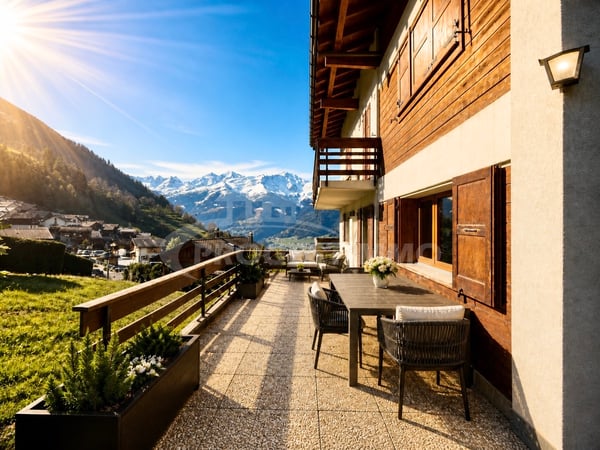 APPARTEMENT 4,5 PIÈCES D'EXCEPTION AVEC VUE PANORAMIQUE SUR LA VALLÉE 9