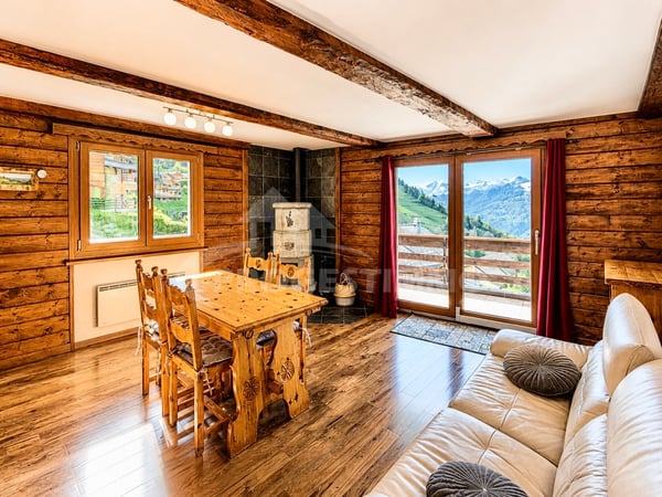 APPARTEMENT 4,5 PIÈCES D'EXCEPTION AVEC VUE PANORAMIQUE SUR LA VALLÉE 1