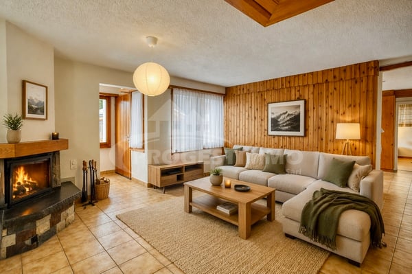 ENSEMBLE IMMOBILIER AVEC TERRAIN CONSTRUCTIBLE EN STATION 8
