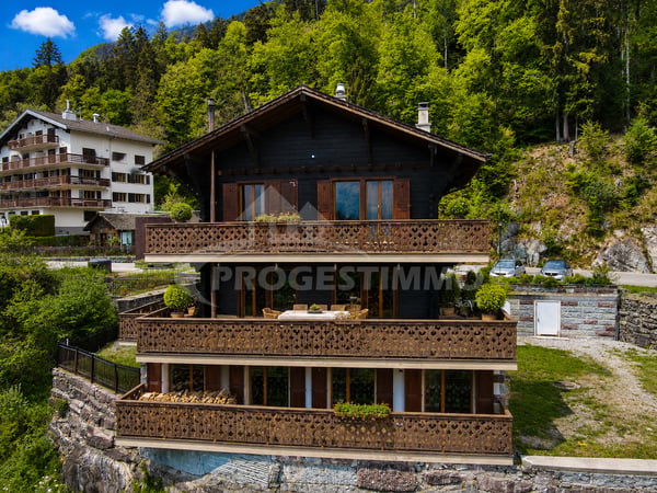 MAGNIFIQUE CHALET AUX VOLUMES EXCEPTIONNELS ET FORT POTENTIEL 11