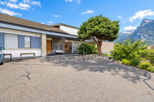 REZ-DE-CHAUSSEE D'UNE VILLA AVEC GRAND JARDIN 7