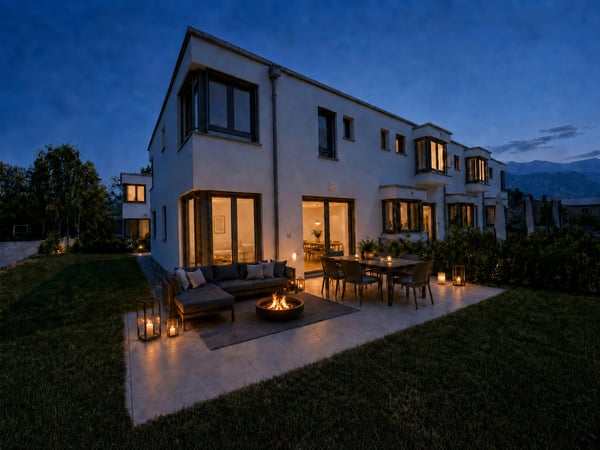 Villa contemporaine neuve en pignon avec jardin - disponible de suite 3