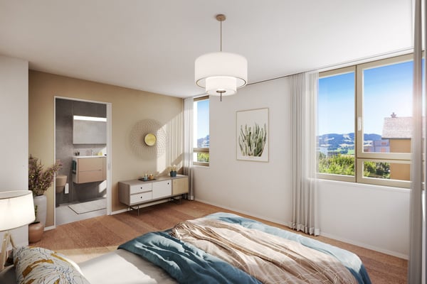 Villa contemporaine neuve en pignon avec jardin - disponible de suite 9