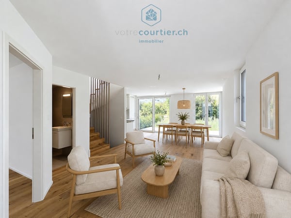 Villa contemporaine neuve en pignon avec jardin - disponible de suite 5