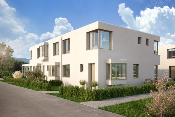Villa contemporaine neuve en pignon avec jardin - disponible de suite 4