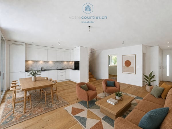 Villa contemporaine neuve en pignon avec jardin - disponible de suite 4