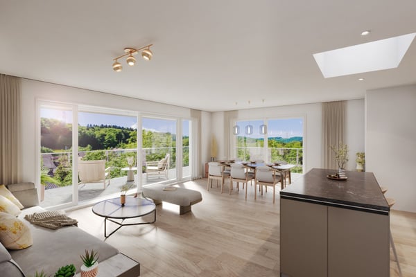 2,5 pces neuf avec jardin, proche gare, bus, Attalens, Châtel-St-Denis 6