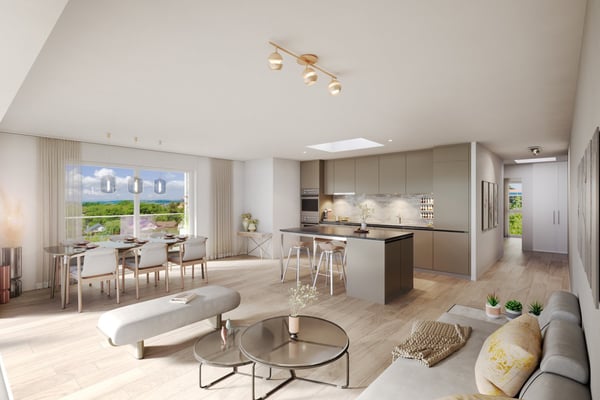 2,5 pces neuf avec jardin, proche gare, bus, Attalens, Châtel-St-Denis 9