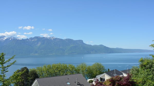 8 min. de Vevey centre, 3 villas de 5.5 pces - vue panoramique - quartier calme 13