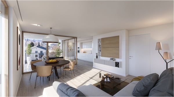 Nouvelle promotion à Fribourg ! Duplex attique de 1.5 pièces 2