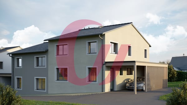 A VENDRE - 5 VILLAS JUMELEES - RIVE DE L'ONDINE - RIAZ 2