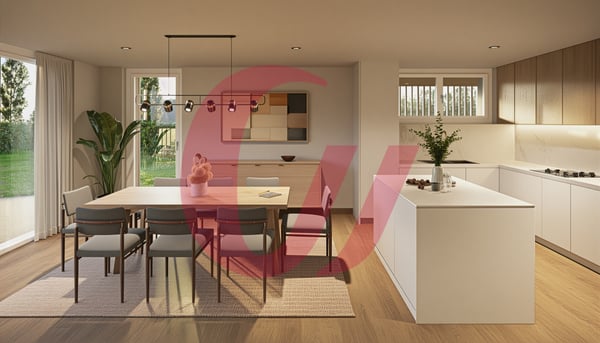 A VENDRE - 5 VILLAS JUMELEES - RIVE DE L'ONDINE - RIAZ 4