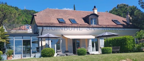 À Saisir ! Villa d'exception avec vue sur le lac Léman
