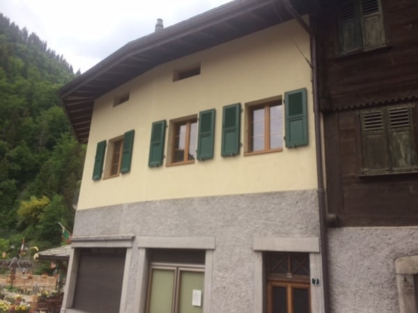 Potentiel : Maison d'habitation à affectation mixte au coeur du Sépey. 1