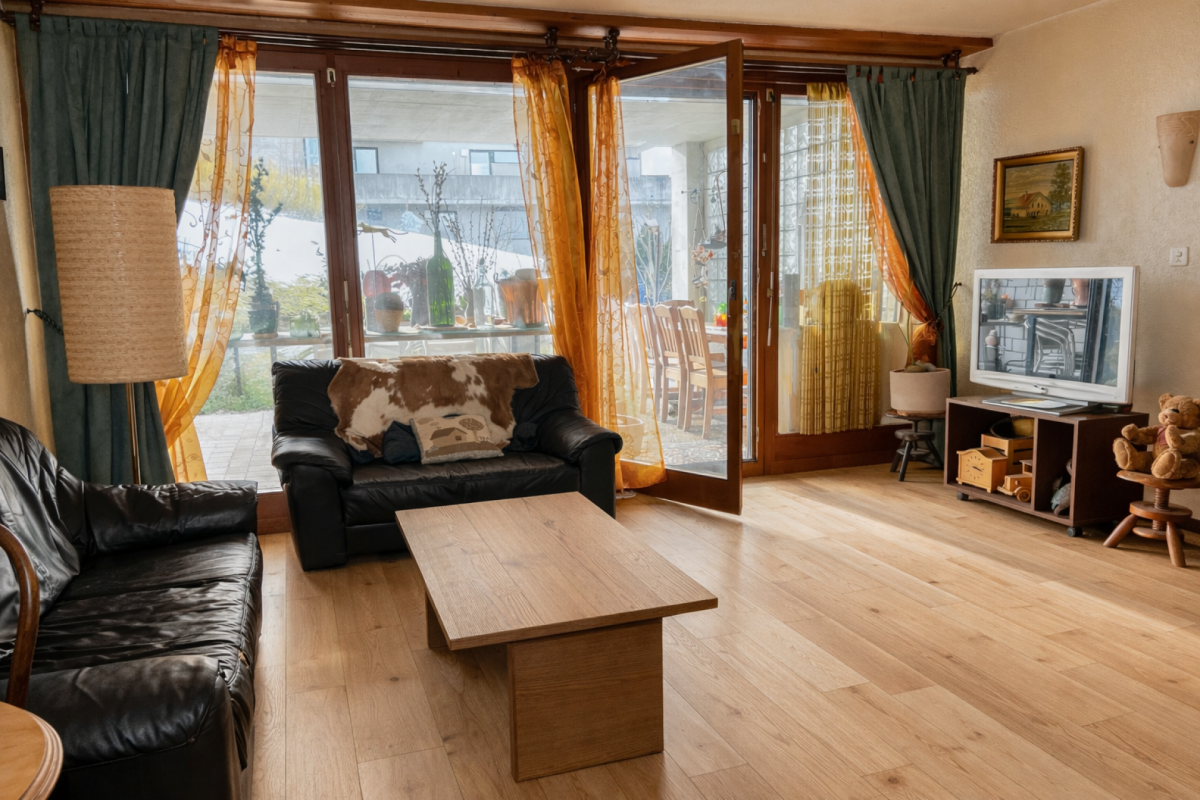 2.5 pièces en terrasse avec belle luminosité - Vente en viager