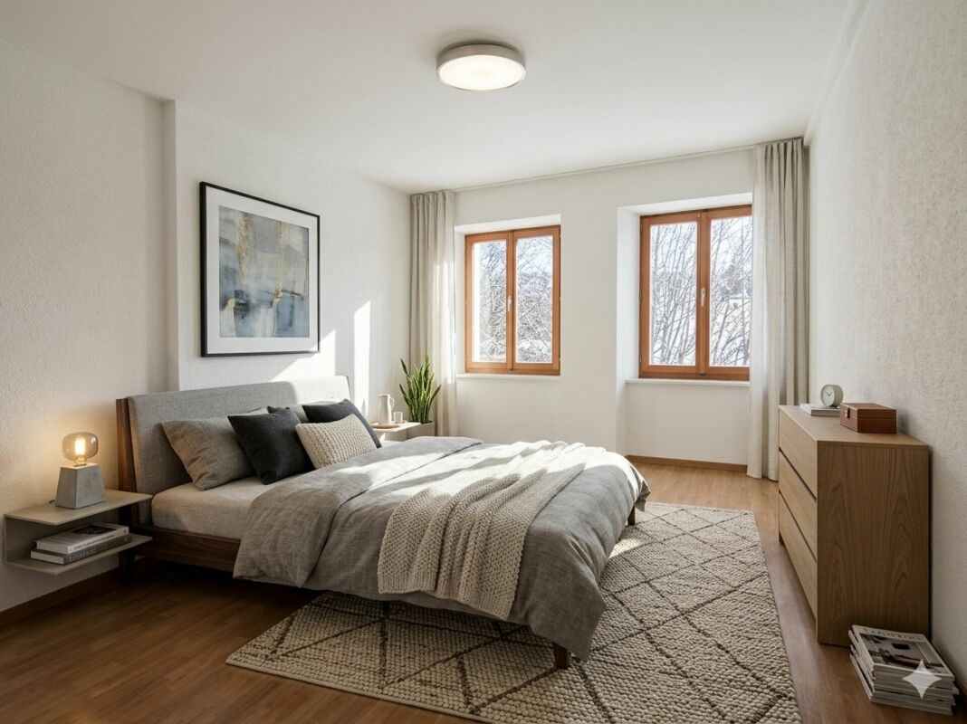 Grand appartement de 4.5 pièces avec cheminée