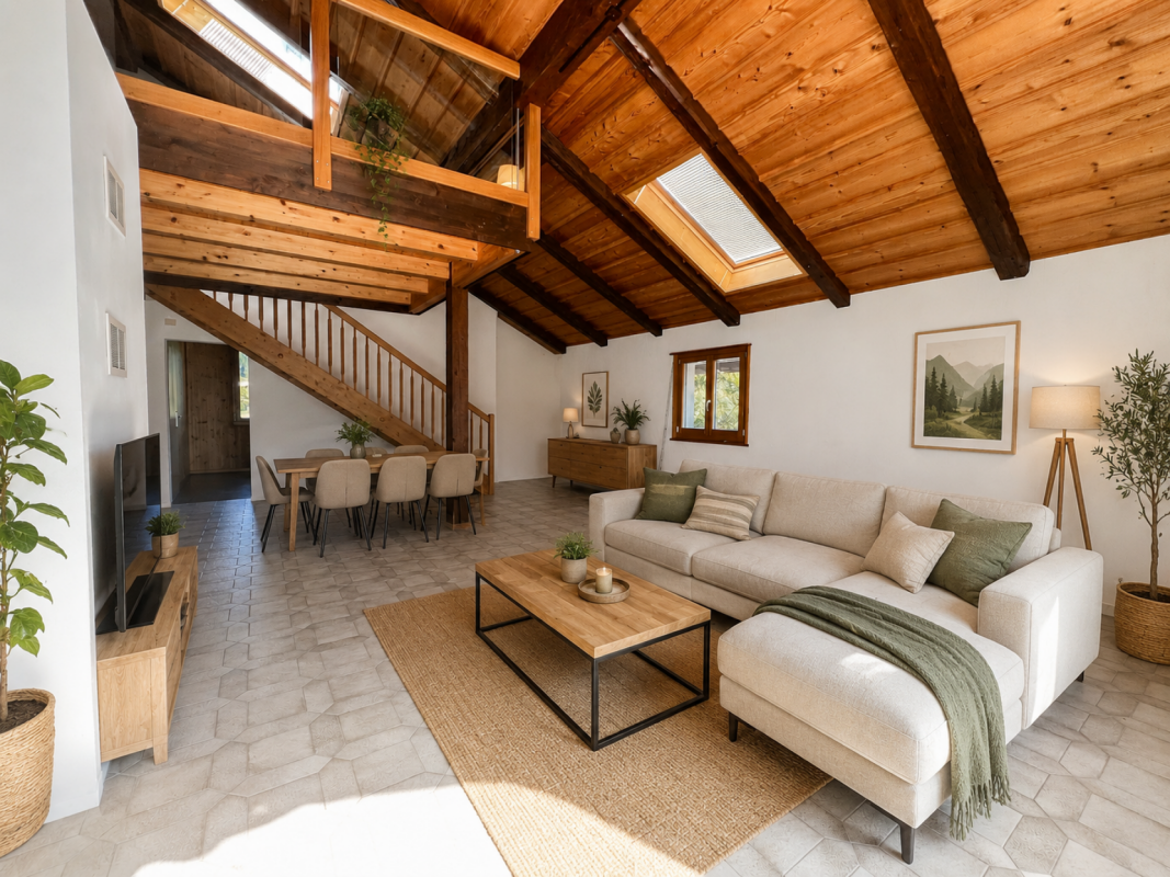 Magnifique duplex de 182 m² avec terrasse et jardin