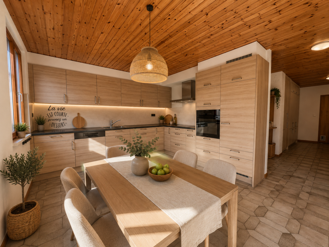 Magnifique duplex de 182 m² avec terrasse et jardin