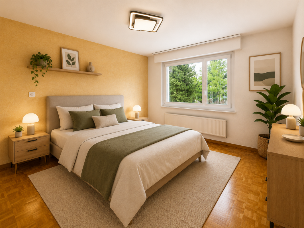 Appartement de 3 pièces avec véranda et situation privilégiée