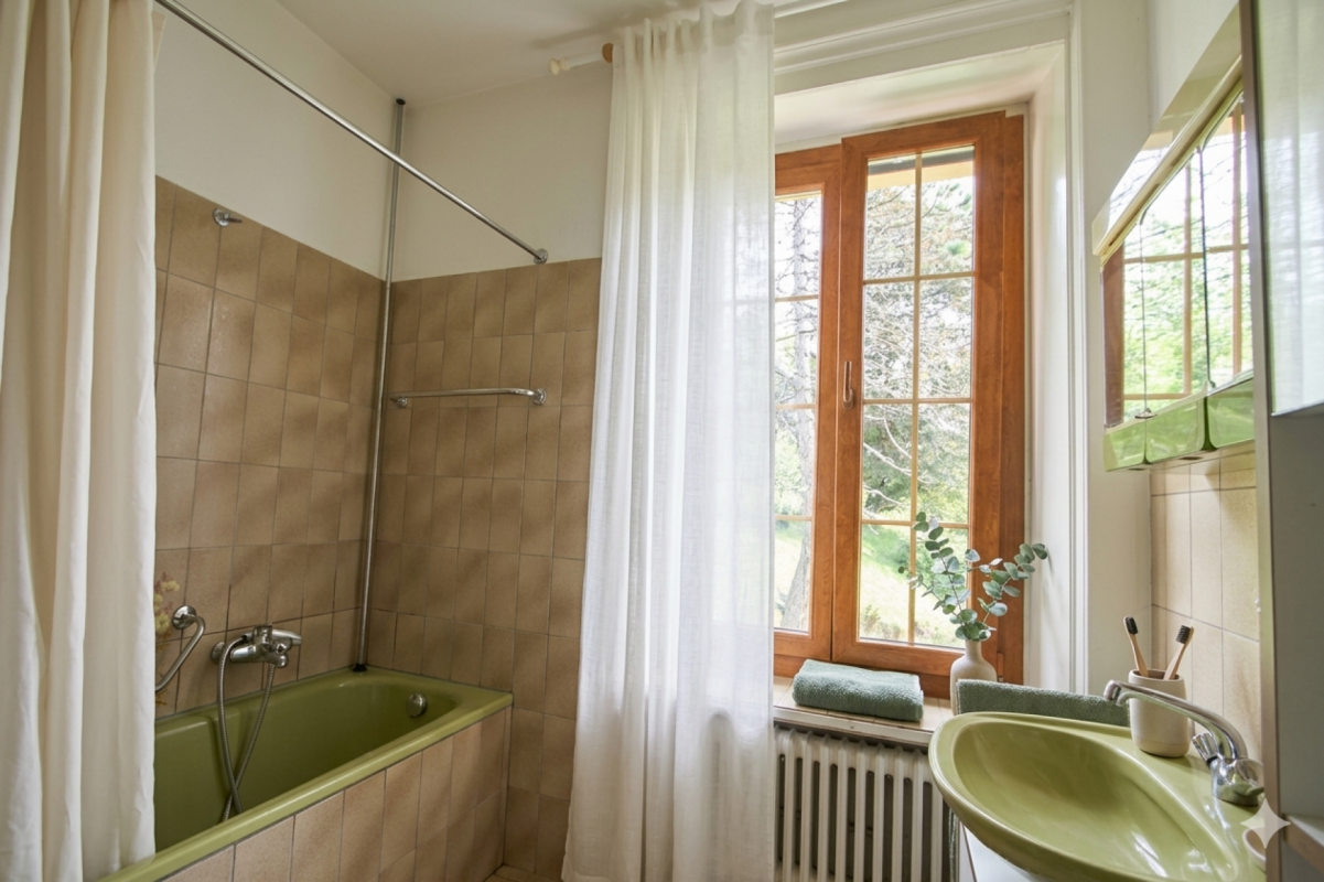 Propriété de caractère dans son écrin de verdure