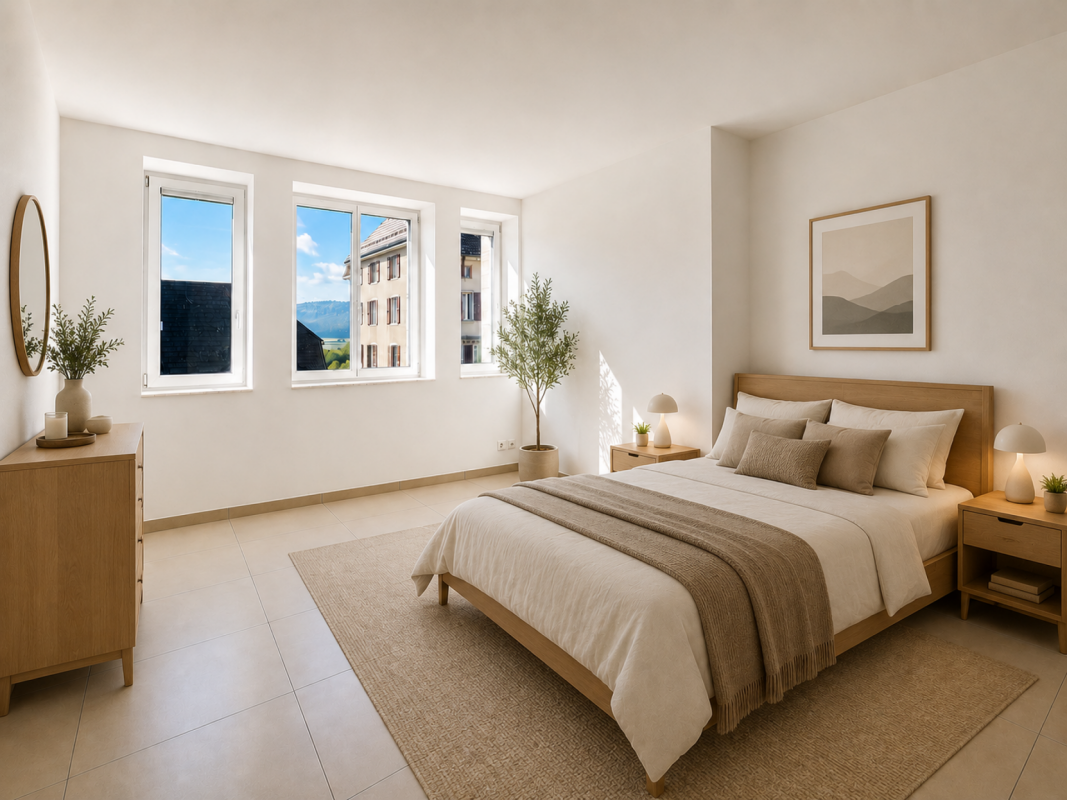 Spacieux et lumineux appartement de 5.5 pièces avec terrasse