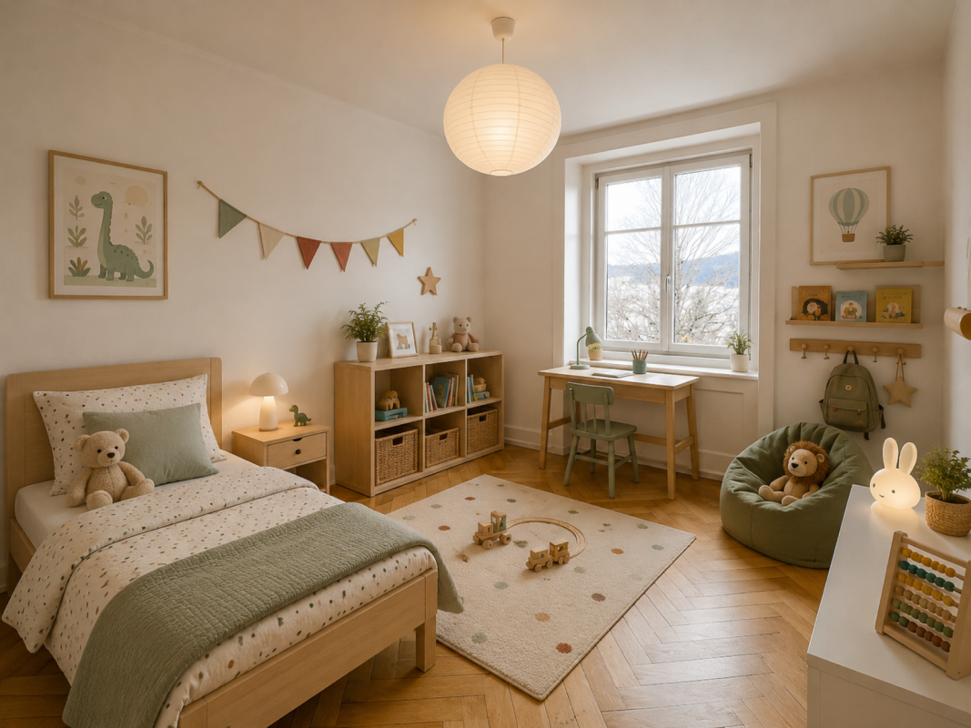 Lumineux appartement de 3 pièces avec vue dégagée