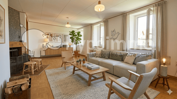 Chaleureux logement de 2.5 pièces, cuisine et salle de bains neuves - 1er loyer offert