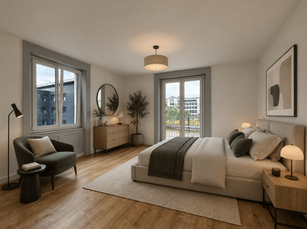 Charmant appartement de 3 pièces au 1er étage avec balcon 3
