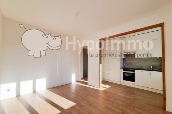 Lumineux appartement de 3 pièces entièrement rénové