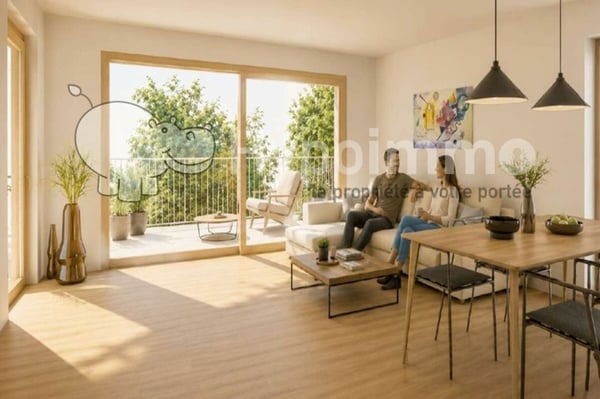 Les Carrels - Appartement de 2.5 pièces Lot 4/D 1