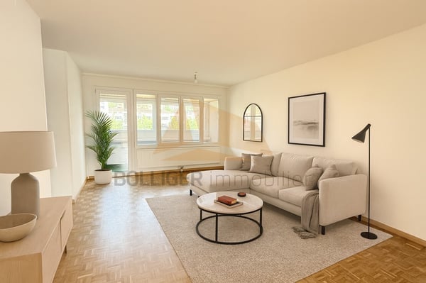 A VENDRE APPARTEMENT RÉNOVÉ DE 1.5 PIÈCES AVEC LOGGIA ET ANNEXES 1