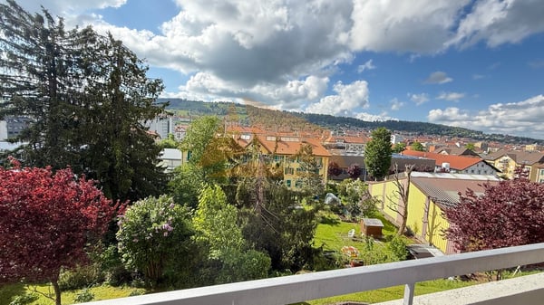 A VENDRE APPARTEMENT DE 1.5 PIÈCES AVEC BALCON ET GARAGE BOX 9