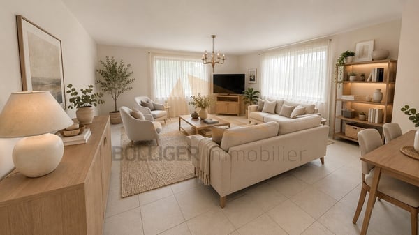 A VENDRE APPARTEMENT de 4 PIÈCES 111 M2 AVEC PLACE DE PARC EXTÉRIEURE 1