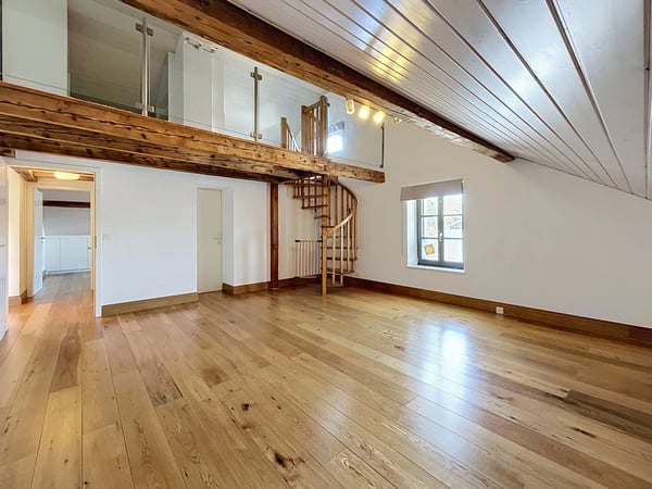 Appartement de charme sous les toits ? Au coeur du Vieux Meyrin 12