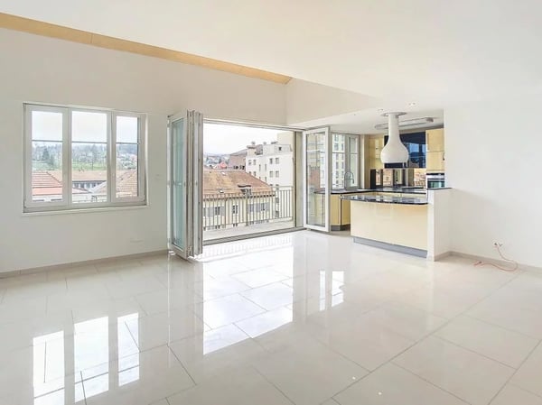 Duplex en attique avec terrasse au centre-ville 2