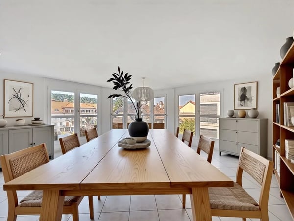 Lumineux et spacieux appartement ? Garage & place intérieure ? Centre-ville 1