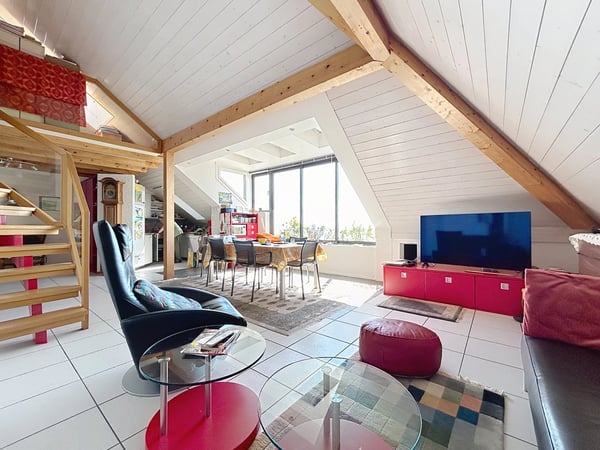 Appartement avec vue panoramique sur le lac et les alpes 5