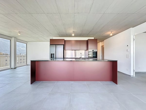 Attique lumineux avec vaste balcon 2