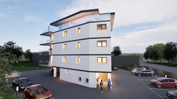 Appartement 3.5 pièces avec balcon orienté Sud-Ouest à Saxon 4