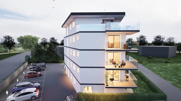 Appartement 3.5 pièces avec balcon orienté Sud-Ouest à Saxon 10