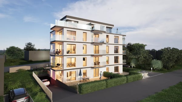 Appartement 3.5 pièces avec balcon orienté Sud-Ouest à Saxon 1