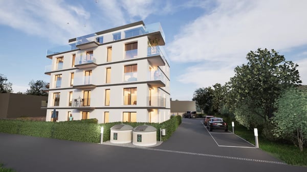 Attique 3.5 pièces avec terrasse panoramique à Saxon 3