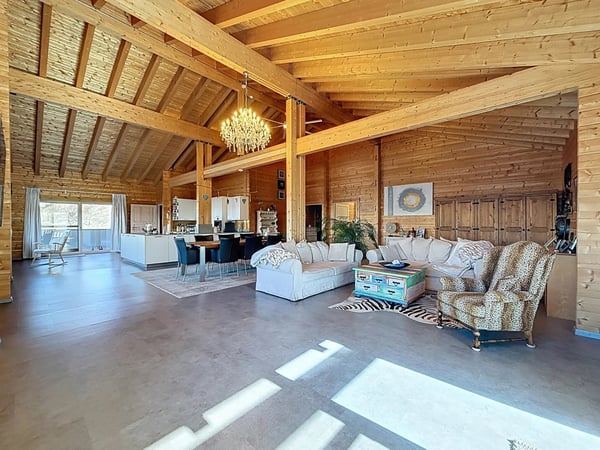 Luxueux et atypique chalet avec vue panoramique 1