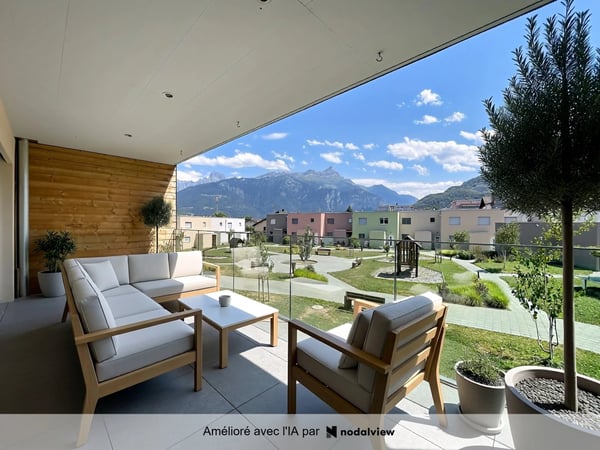 Villa contemporaine avec jardin et terrasses 12