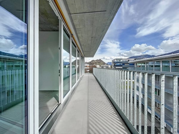 Attique lumineux avec vaste balcon 5