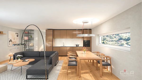 Villa contemporaine avec jardin et terrasse à deux pas de Sion 2