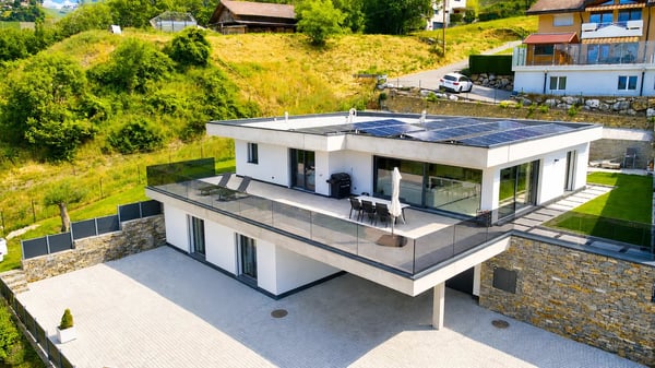 Villa de standing avec vue panoramique