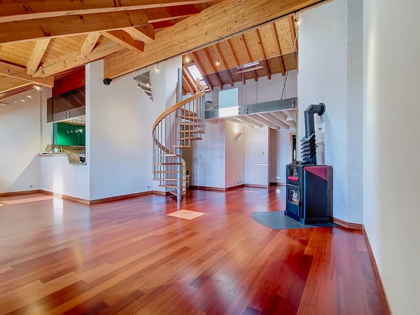 1.5 pièces avec mezzanine et vue lac ! 3