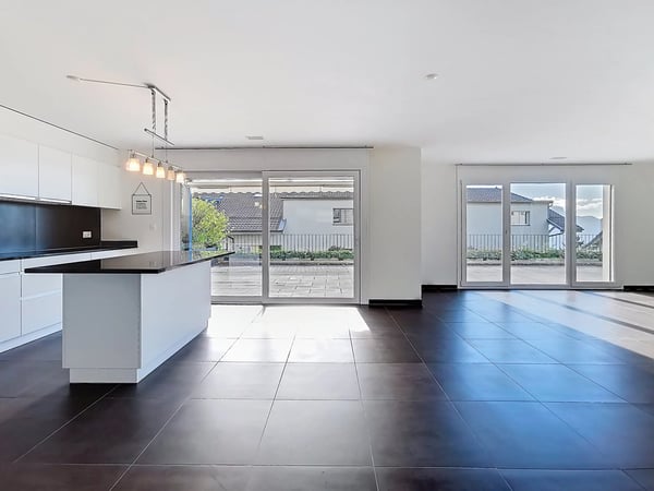 Superbe 1.5 pièces avec jardin, terrasse et échappée sur le lac 1