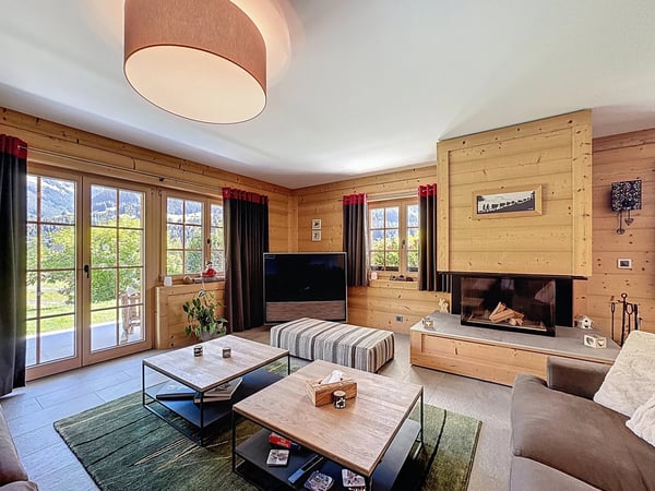 Magnifique appartement de 1.5 pièces avec grande terrasse à Château-d'Oex 2